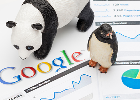 seo strategies in 2014 - effects of google panda and google penguin